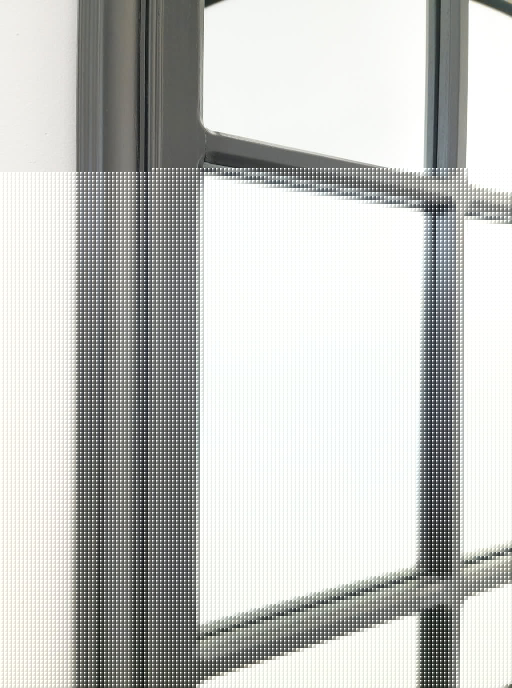 Window Style Mirror - Black Arch 100 CM x 150 CM