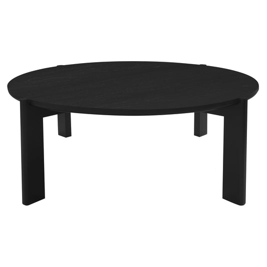 Adelle Round Coffee Table (Black)